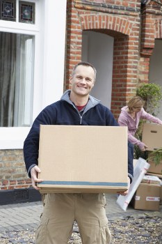Same day removals team assisting a Greenwich home move