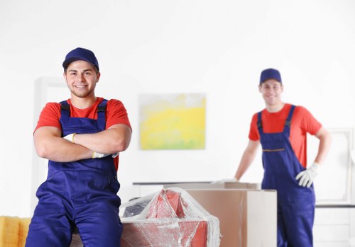 Removal team planning a home move in Greenwich