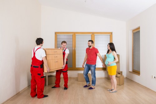 Removal van service for Greenwich home moves and local access needs