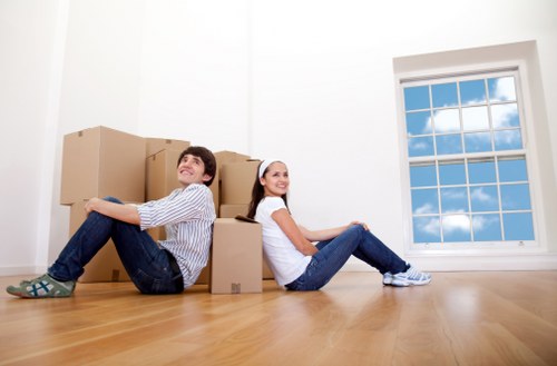 Well-organised storage space suitable for Greenwich customers