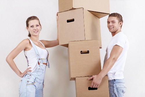 Moving day support for a Greenwich apartment with stair access