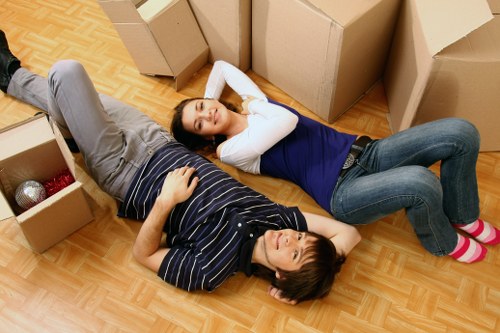 Careful packing and loading service for a Greenwich house relocation